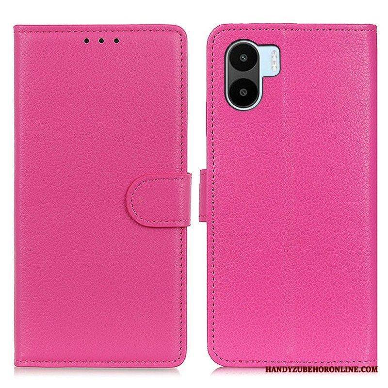 Kotelot Xiaomi Redmi A1 Litsi Tekonahkaa