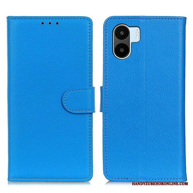 Kotelot Xiaomi Redmi A1 Litsi Tekonahkaa