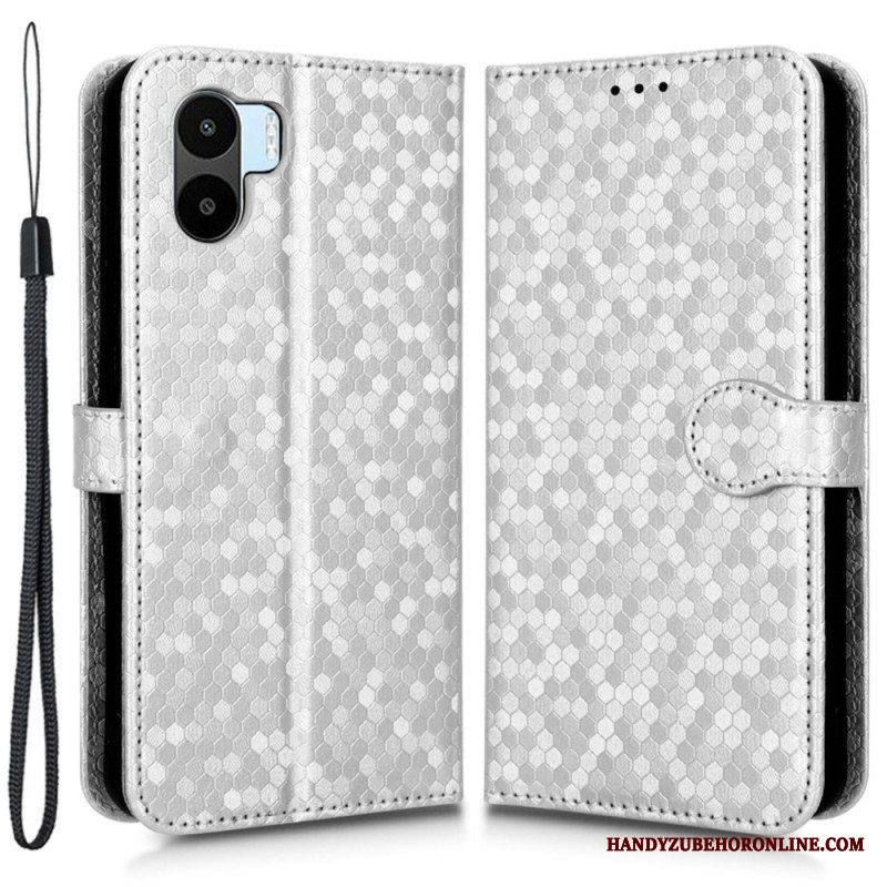Kotelot Xiaomi Redmi A1 Suojaketju Kuori 3d-kuviohihna