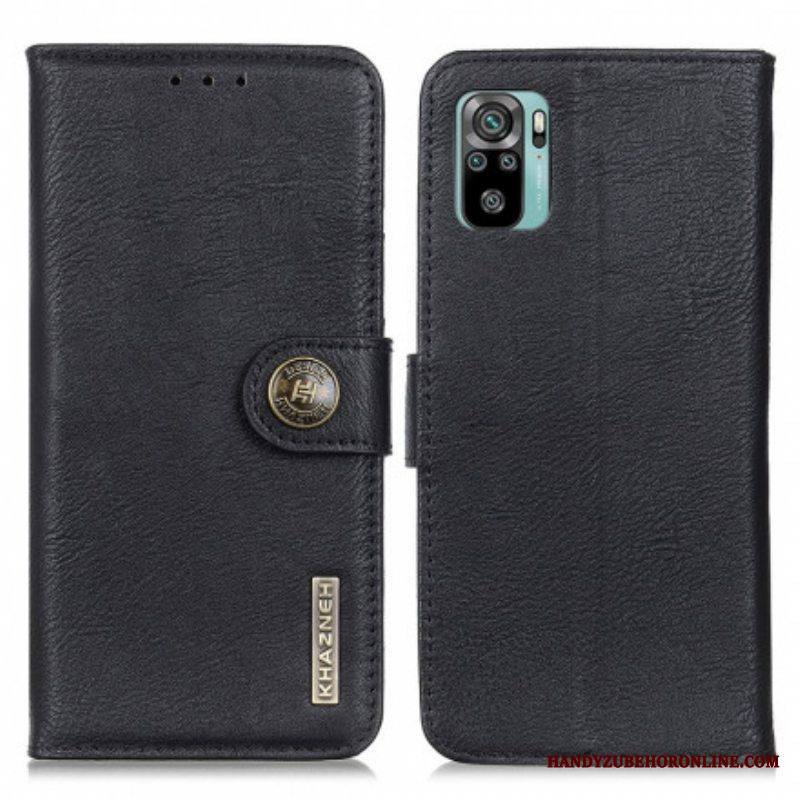 Kotelot Xiaomi Redmi Note 10 / 10S Keinonahka Khazneh