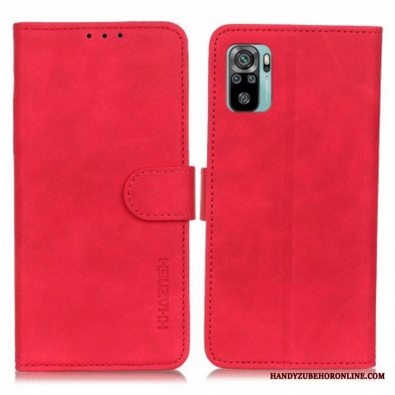 Kotelot Xiaomi Redmi Note 10 / 10S Khazneh Vintage Nahkaefekti