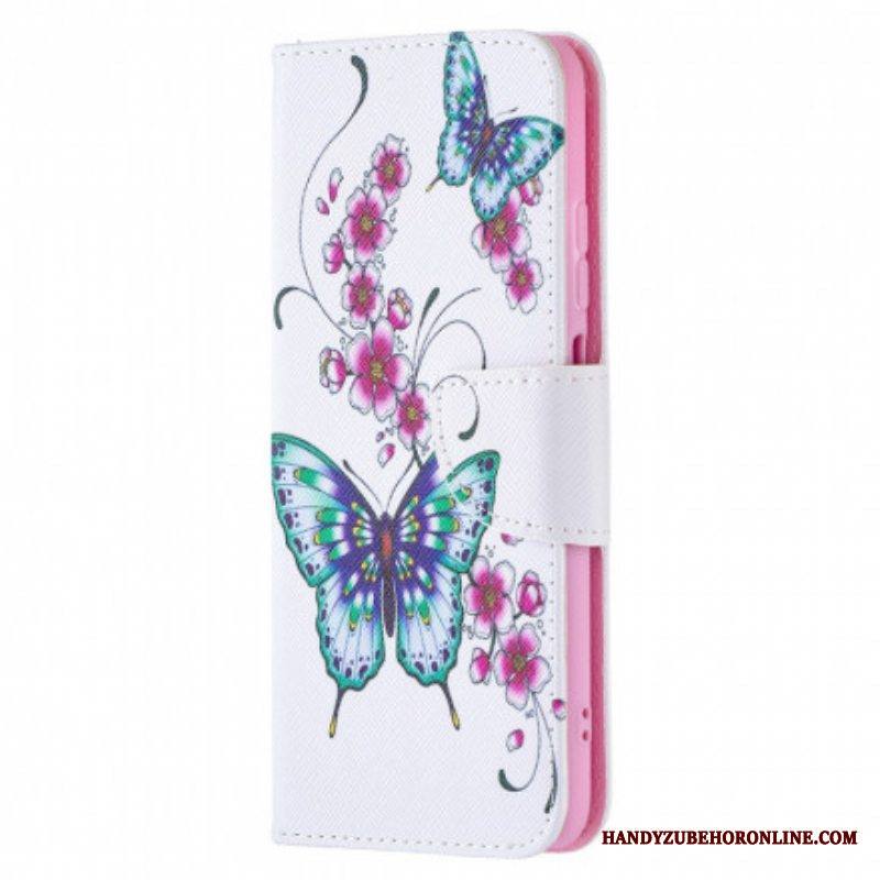 Kotelot Xiaomi Redmi Note 10 / 10S Upeita Perhosia