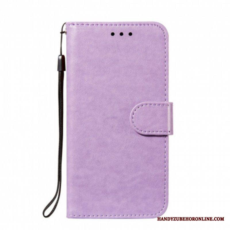 Kotelot Xiaomi Redmi Note 10 / 10S Yksivärinen Nahkatyyli