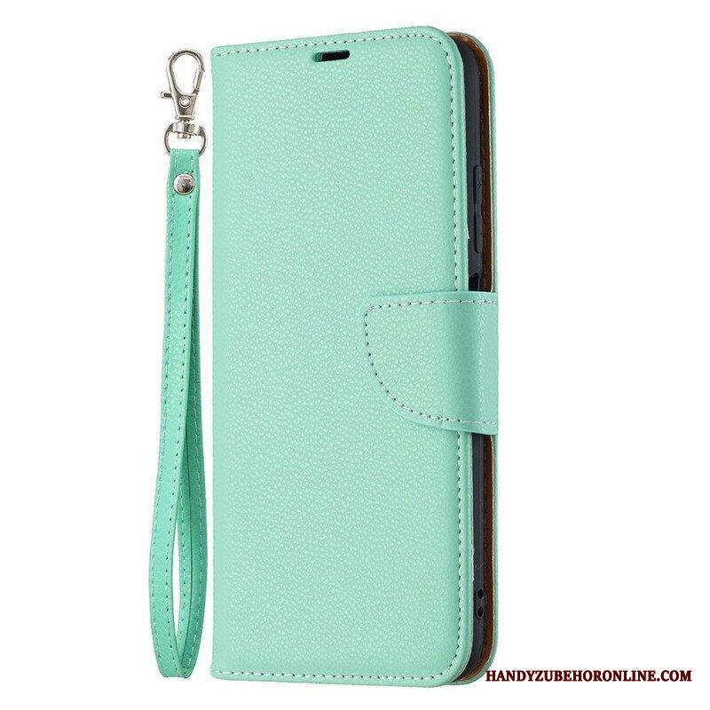 Kotelot Xiaomi Redmi Note 10 5G Litsi Rabat Oblique