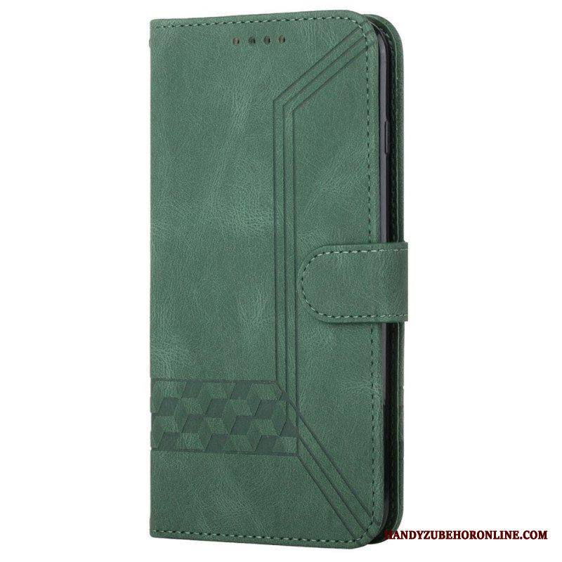 Kotelot Xiaomi Redmi Note 10 Pro Suojaketju Kuori Strip Geometric Frieze