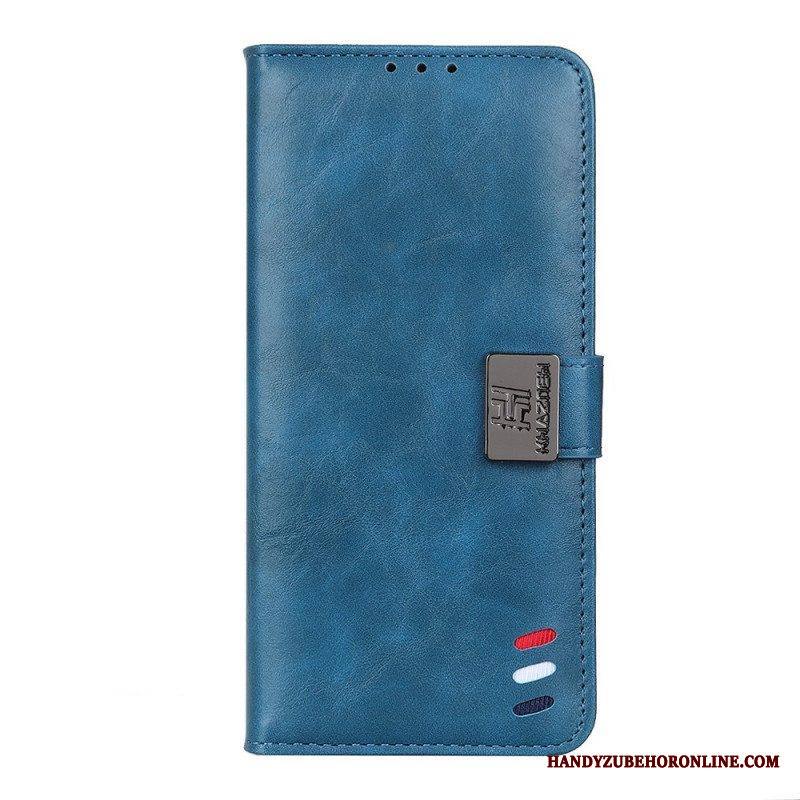 Kotelot Xiaomi Redmi Note 11 / 11S Biisonin Nahkaefekti
