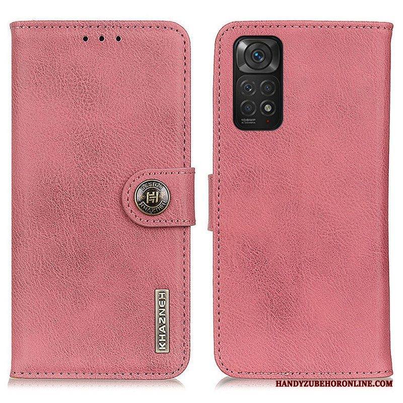 Kotelot Xiaomi Redmi Note 11 / 11S Keinonahka Khazneh