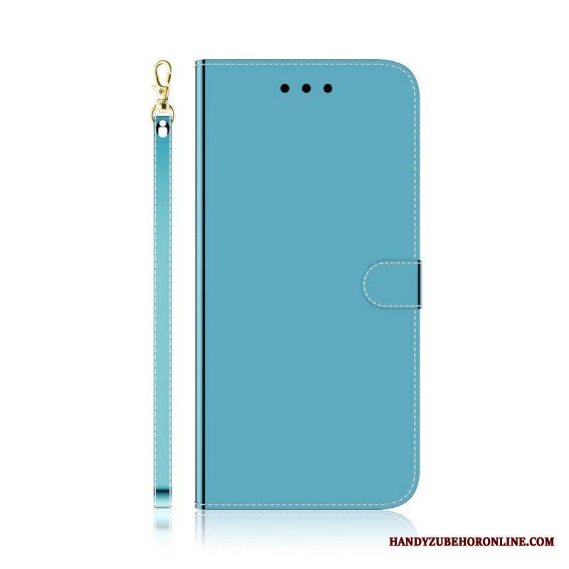 Kotelot Xiaomi Redmi Note 11 / 11S Keinonahkainen Peilin Kansi
