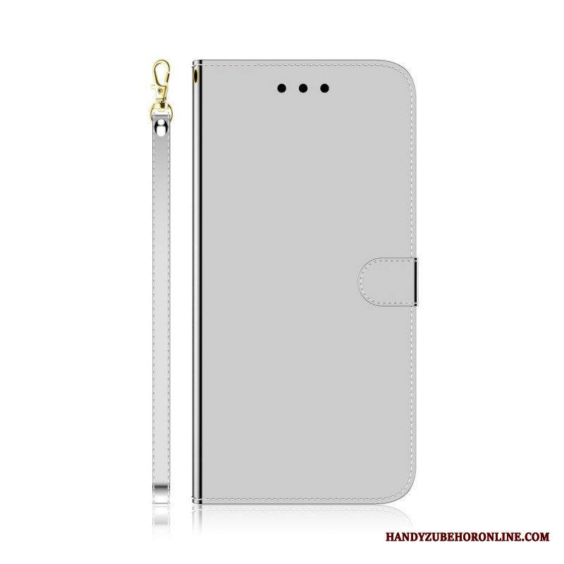 Kotelot Xiaomi Redmi Note 11 / 11S Keinonahkainen Peilin Kansi