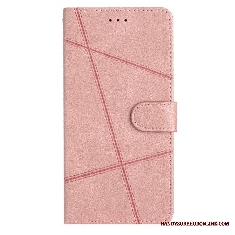 Kotelot Xiaomi Redmi Note 12 4G Suojaketju Kuori Strappy Geometric