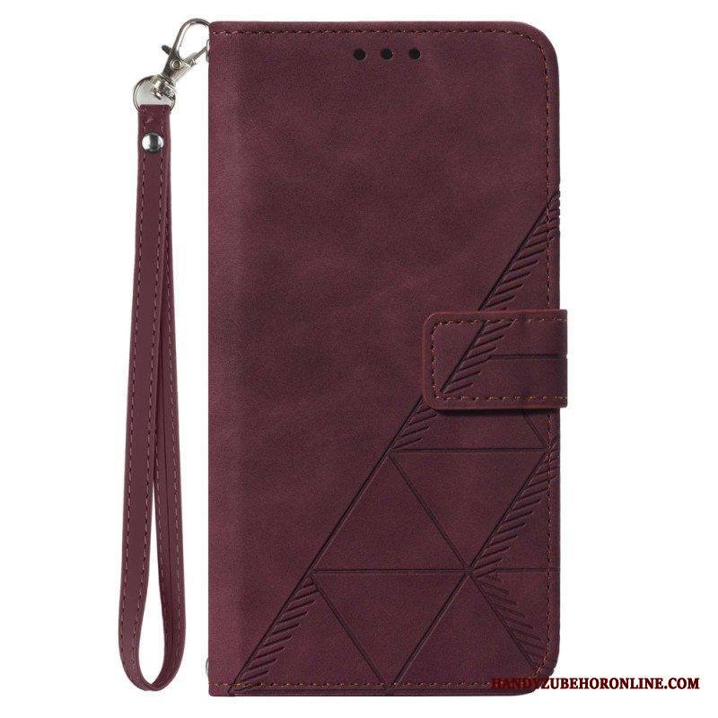 Kotelot Xiaomi Redmi Note 12 5G Suojaketju Kuori Hihnan Kolmiot