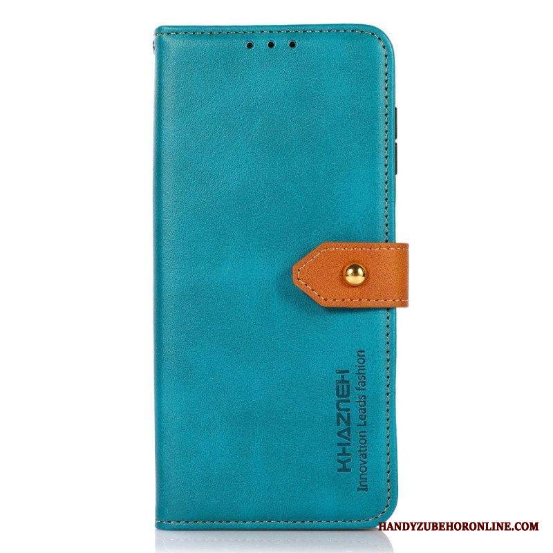 Kotelot Xiaomi Redmi Note 12 Pro Kaksivärinen Kultainen Lukko Khazneh