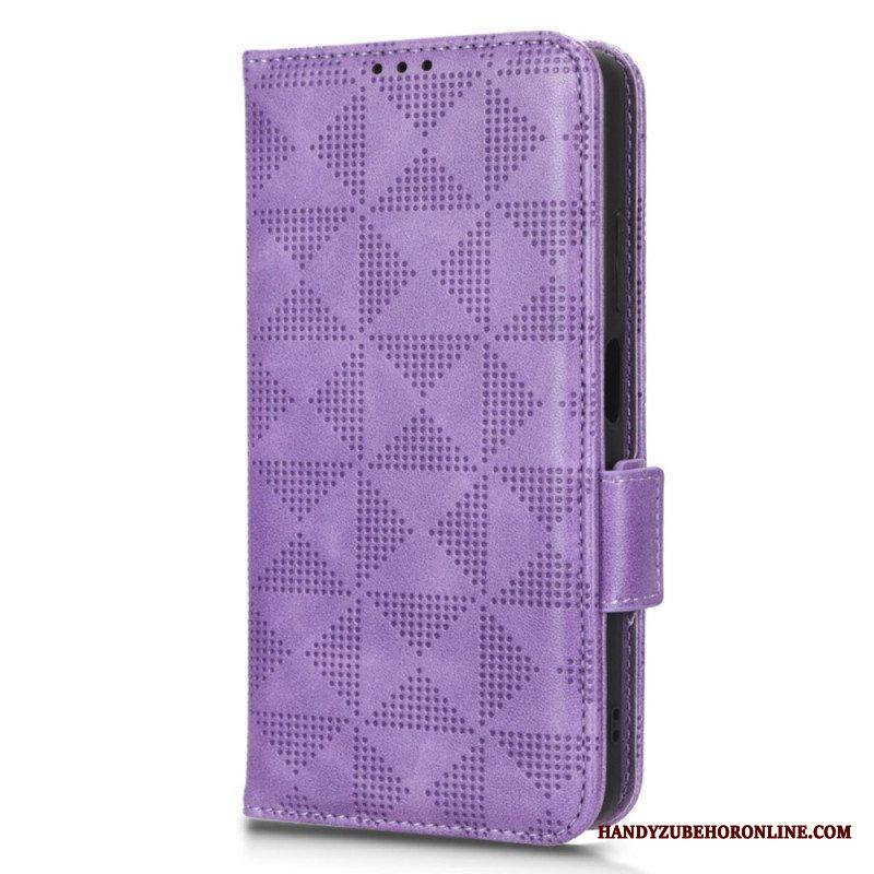 Kotelot Xiaomi Redmi Note 12 Pro Kolmiot Kaulanauhalla