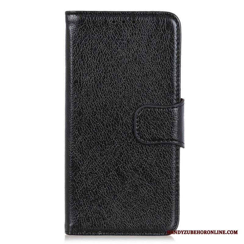 Kotelot Xiaomi Redmi Note 12 Pro Plus Halkaistu Nappan Nahka