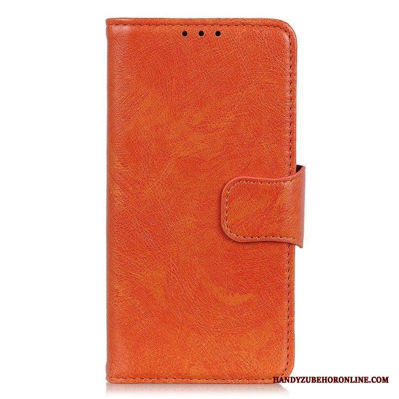 Kotelot Xiaomi Redmi Note 12 Pro Plus Halkaistu Nappan Nahka