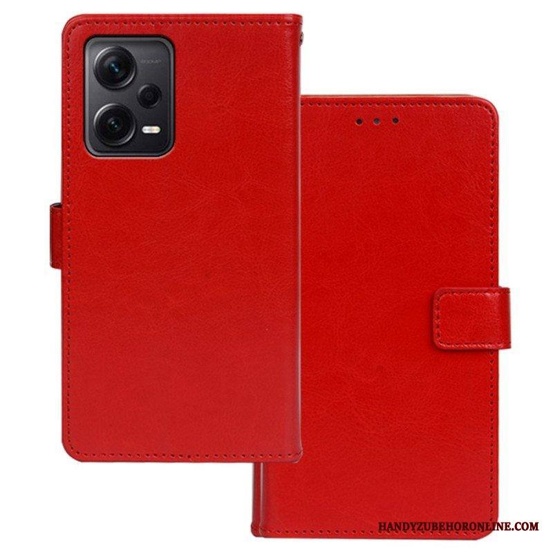 Kotelot Xiaomi Redmi Note 12 Pro Plus Nahkajäljitelmä Idewei