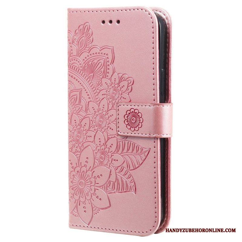 Kotelot Xiaomi Redmi Note 12 Pro Plus Suojaketju Kuori Hihna Kukka Mandala