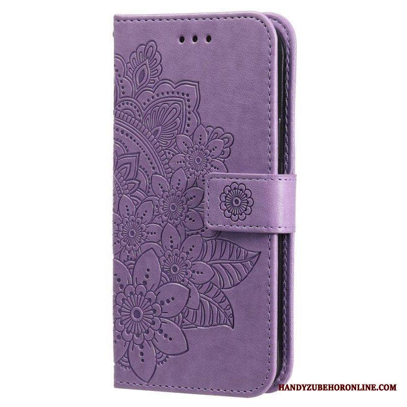 Kotelot Xiaomi Redmi Note 12 Pro Suojaketju Kuori Hihna Kukka Mandala