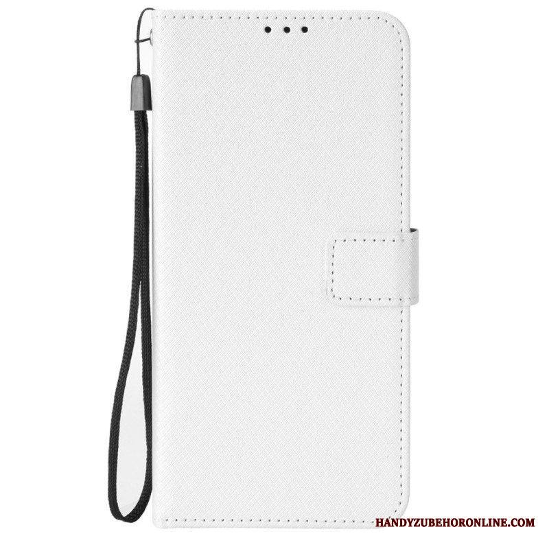 Kotelot Xiaomi Redmi Note 12 Pro Suojaketju Kuori Tyylikäs Strappy Faux Leather