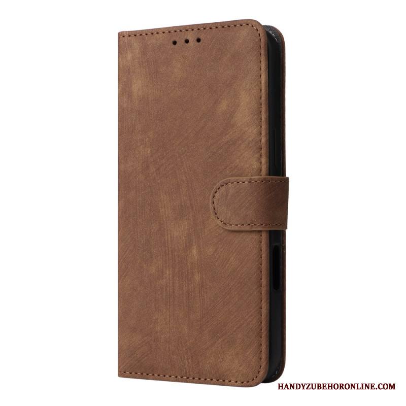 Kotelot Xiaomi Redmi Note 14 4g Puhelinkuoret Rfid-suojattu Mokkanahkakuvio Hihnalla