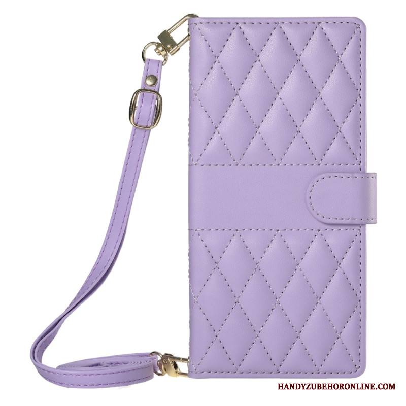 Kotelot Xiaomi Redmi Note 14 4g Tikattu Hihnalla Ja Olkahihnalla Suojakuori