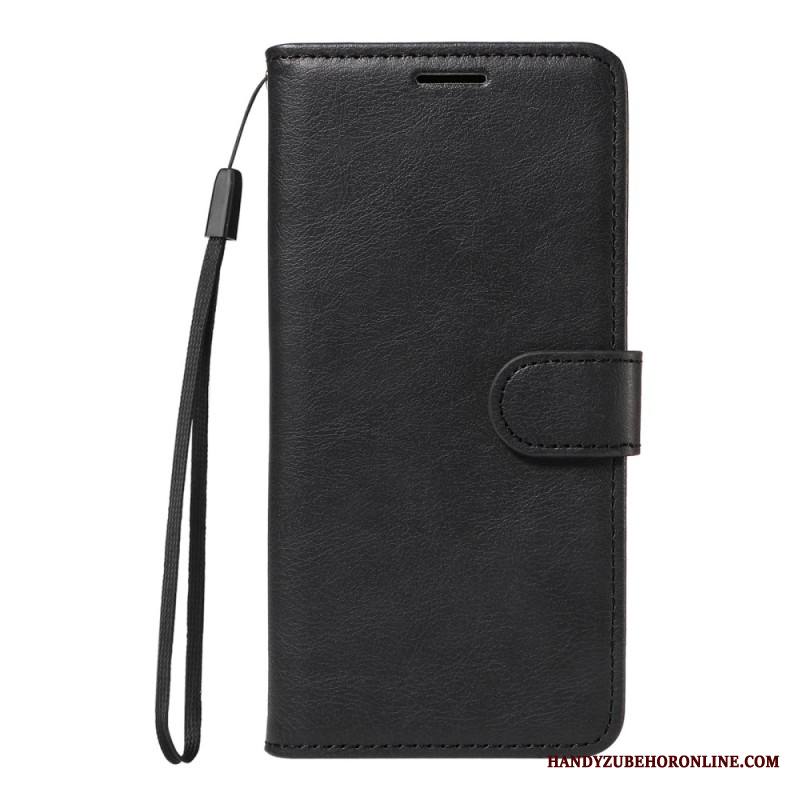 Kotelot Xiaomi Redmi Note 14 4g Yksinkertaista Keinonahkaa Hihnalla