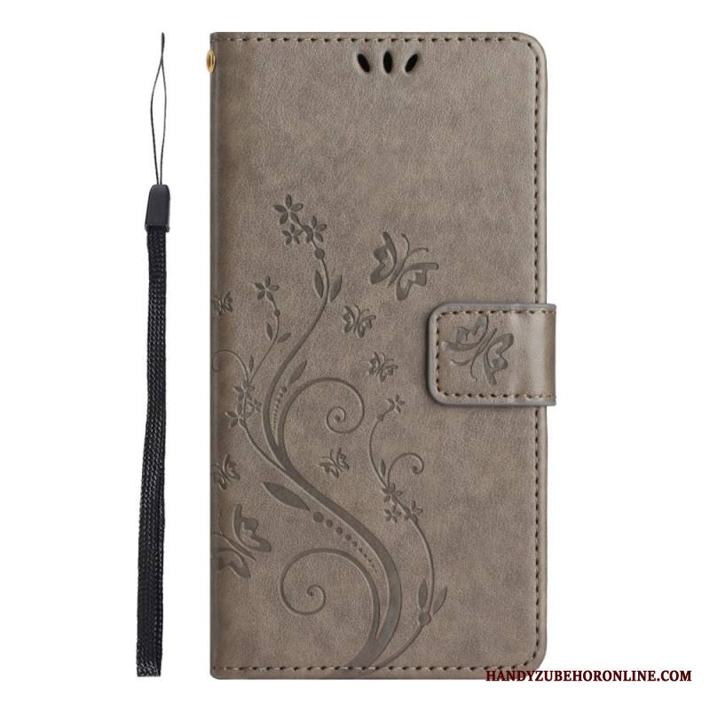 Kotelot Xiaomi Redmi Note 14 5g Kukkia Ja Perhosia