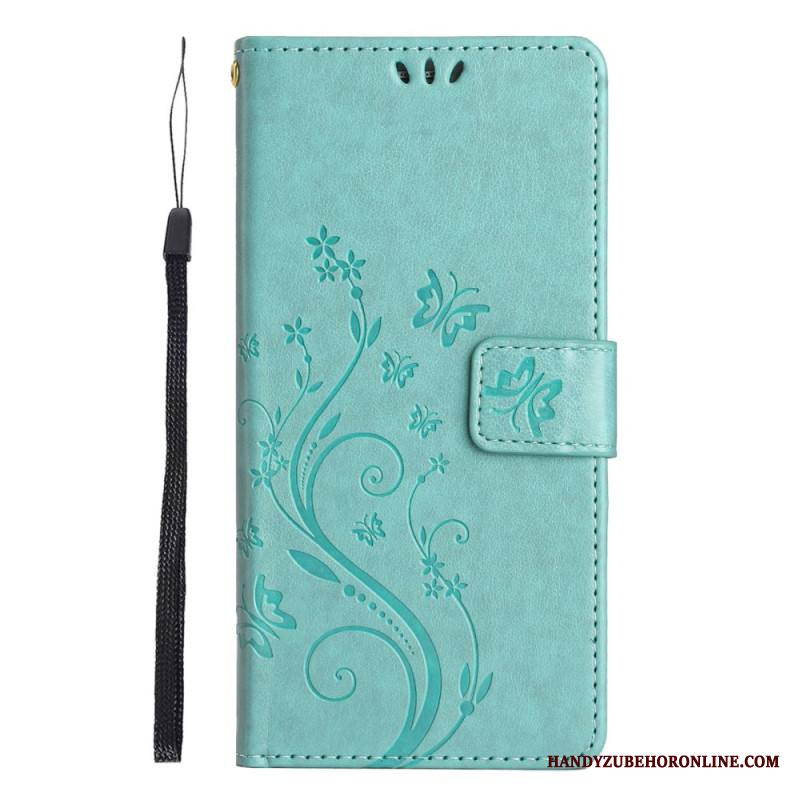 Kotelot Xiaomi Redmi Note 14 5g Kukkia Ja Perhosia