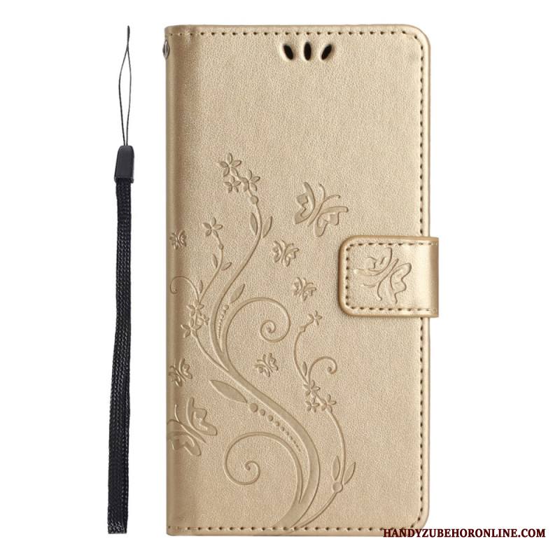 Kotelot Xiaomi Redmi Note 14 5g Kukkia Ja Perhosia