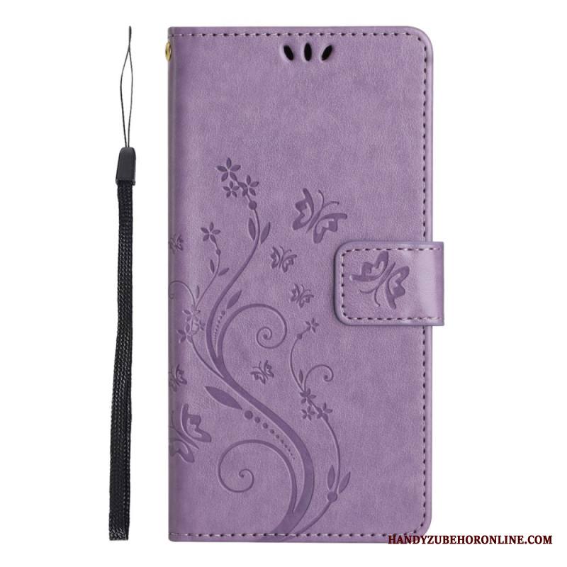 Kotelot Xiaomi Redmi Note 14 5g Kukkia Ja Perhosia