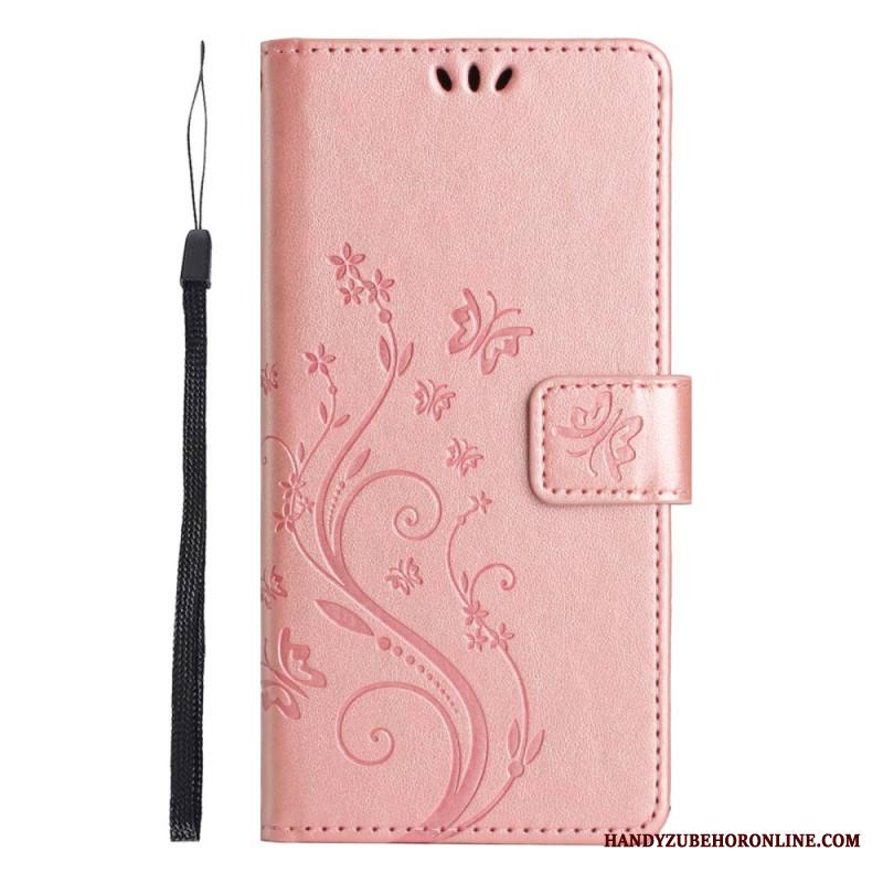 Kotelot Xiaomi Redmi Note 14 5g Kukkia Ja Perhosia