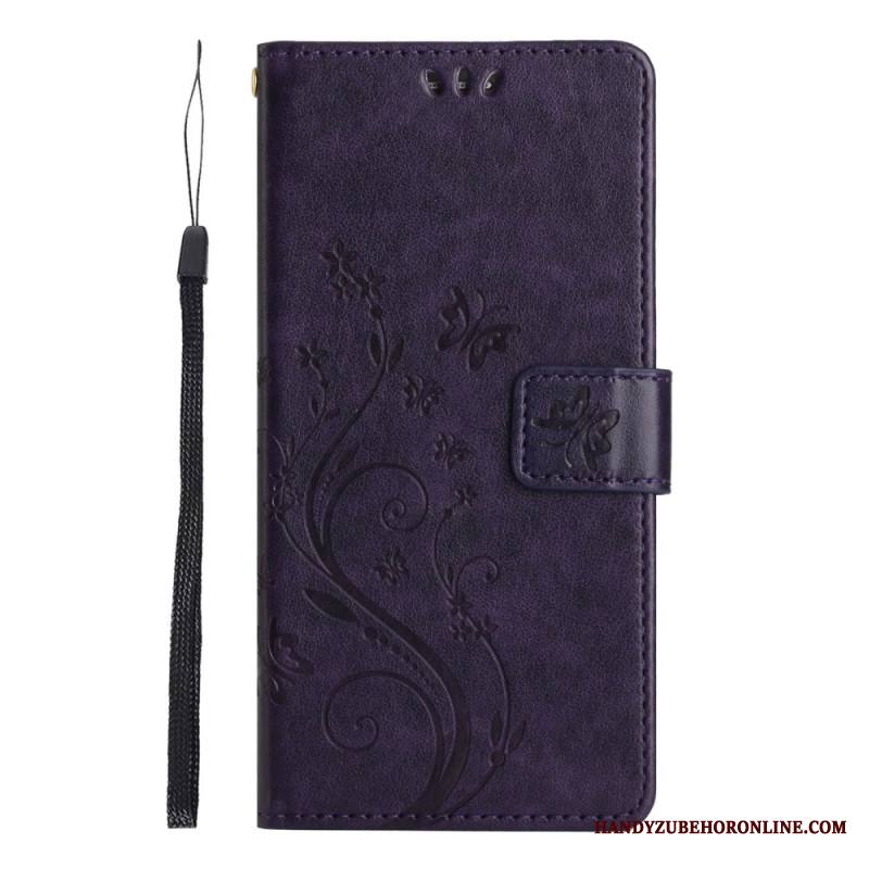 Kotelot Xiaomi Redmi Note 14 5g Kukkia Ja Perhosia