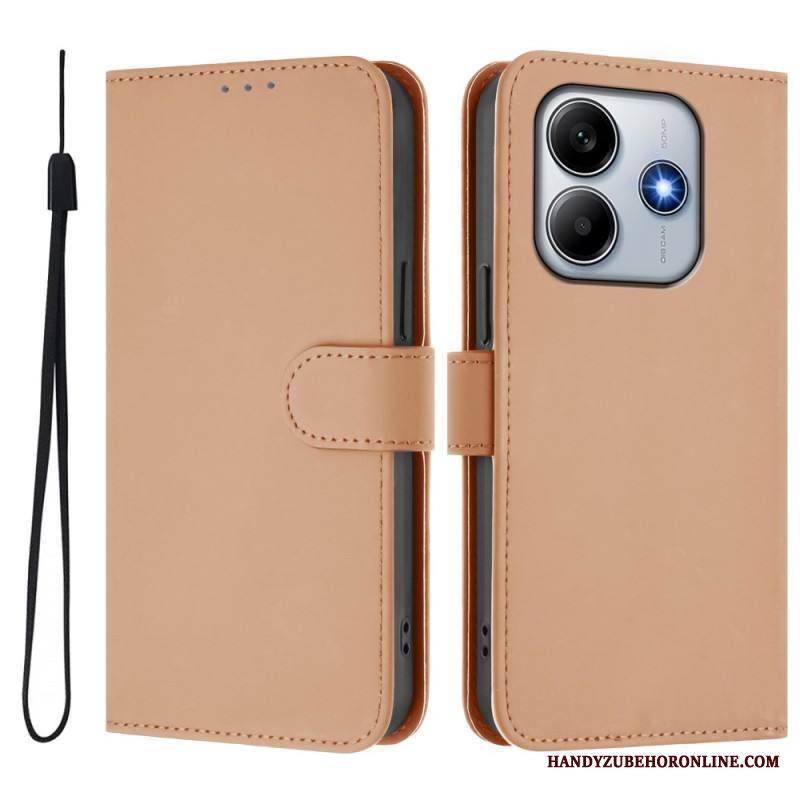 Kotelot Xiaomi Redmi Note 14 5g Nahkaefektiranneke