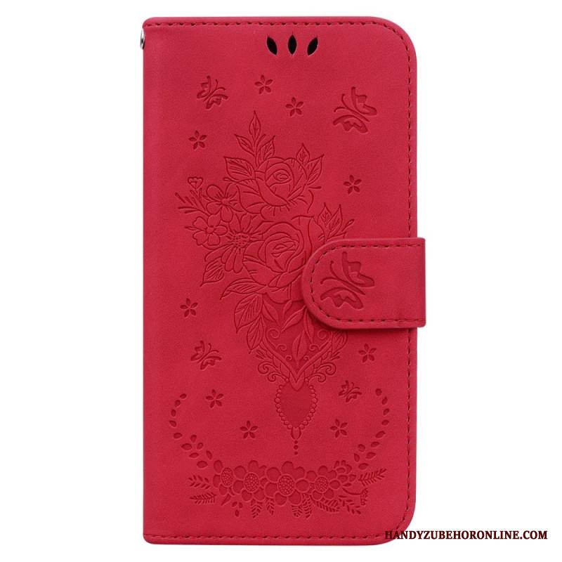 Kotelot Xiaomi Redmi Note 14 5g Perhos- Ja Kukkakuvio