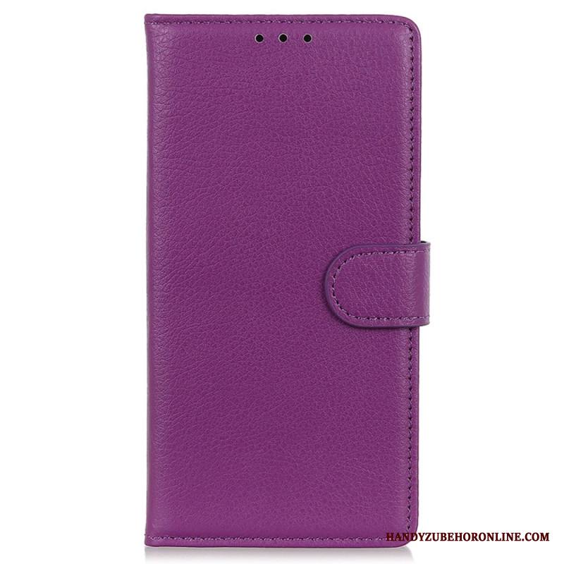 Kotelot Xiaomi Redmi Note 14 5g Perinteinen Litsikuvioinen Tekonahka