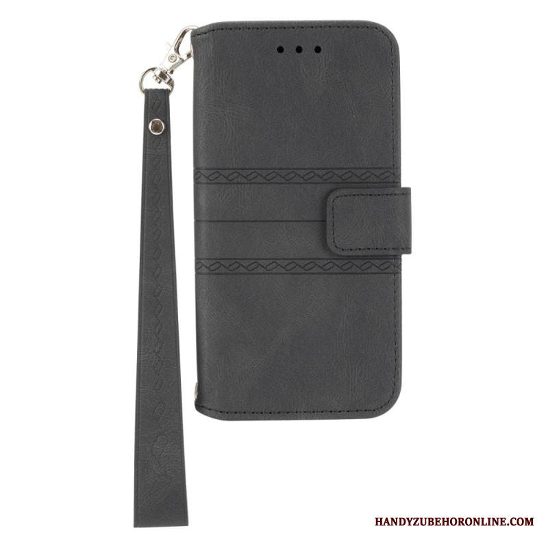 Kotelot Xiaomi Redmi Note 14 5g Puhelinkuoret Friisikuvio Ja Hihna