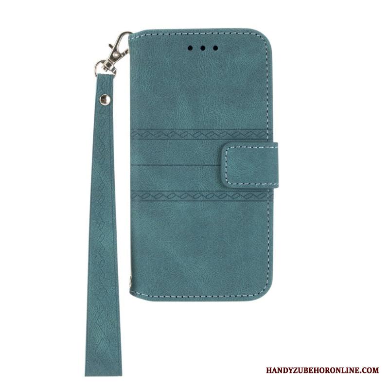 Kotelot Xiaomi Redmi Note 14 5g Puhelinkuoret Friisikuvio Ja Hihna