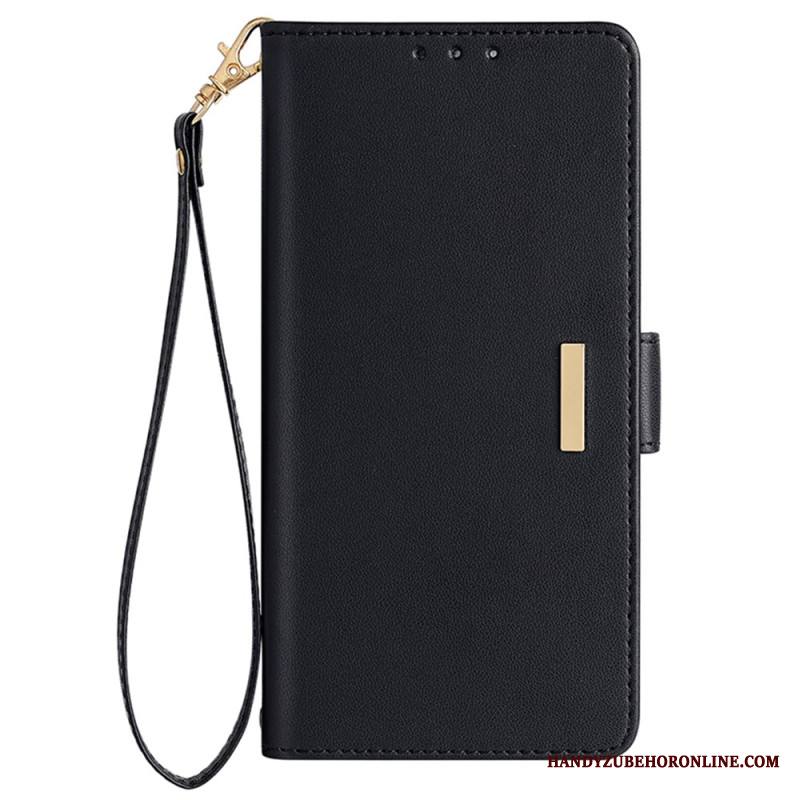 Kotelot Xiaomi Redmi Note 14 5g Rfid-suojausteknologialla Ja Kultaisella Soljella