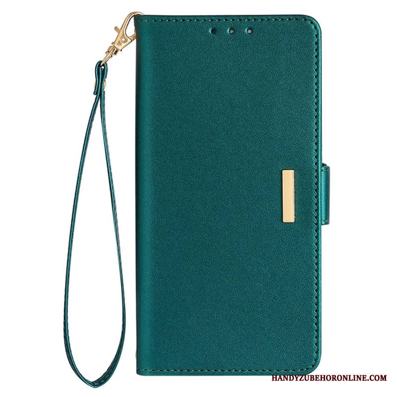 Kotelot Xiaomi Redmi Note 14 5g Rfid-suojausteknologialla Ja Kultaisella Soljella