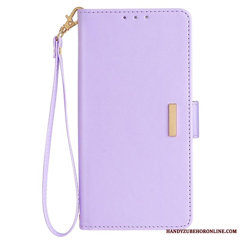 Kotelot Xiaomi Redmi Note 14 5g Rfid-suojausteknologialla Ja Kultaisella Soljella