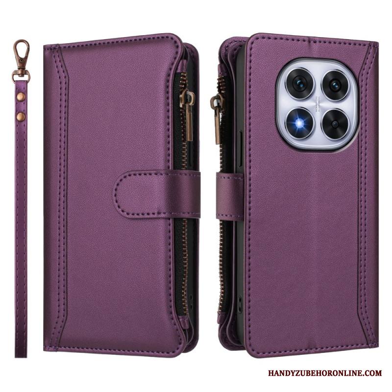 Kotelot Xiaomi Redmi Note 14 Pro 4g 9 Korttipaikan Lompakko Ja Nauha