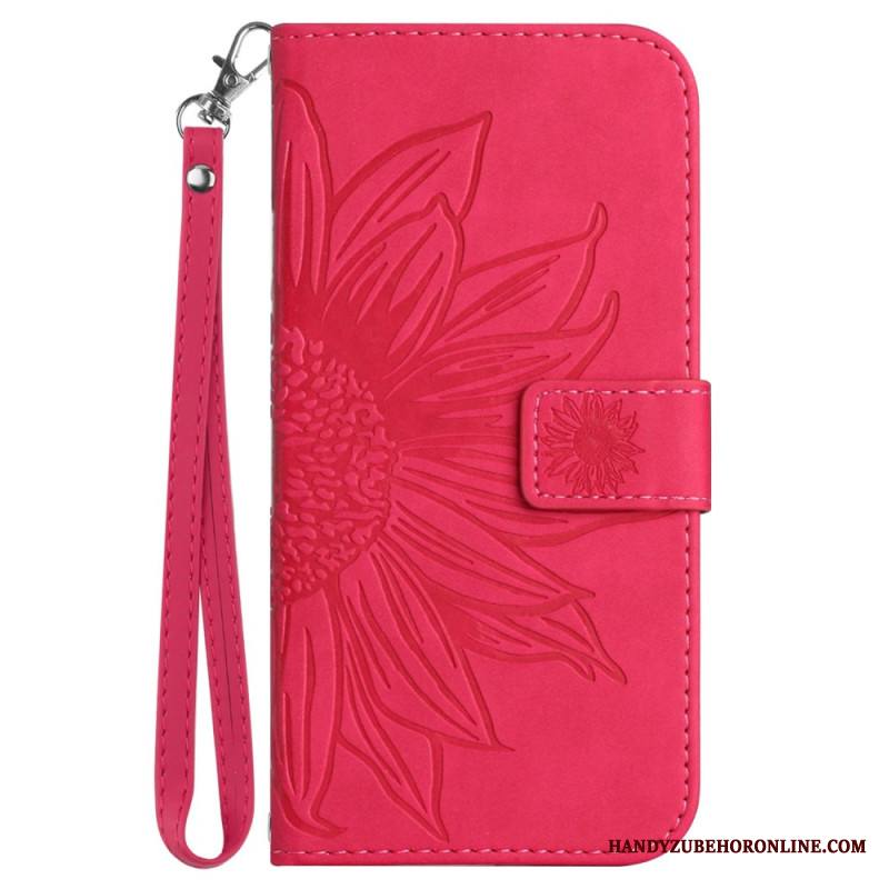 Kotelot Xiaomi Redmi Note 14 Pro 4g Auringonkukkakuvioinen Hihna Suojakuori