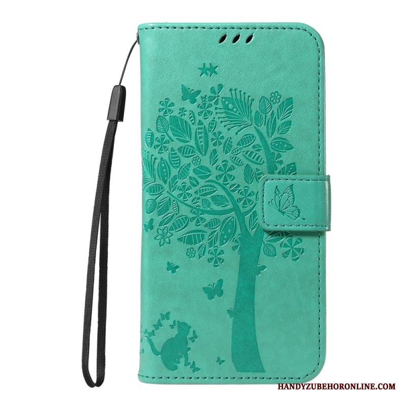 Kotelot Xiaomi Redmi Note 15 5g Kissa- Ja Puukuvio