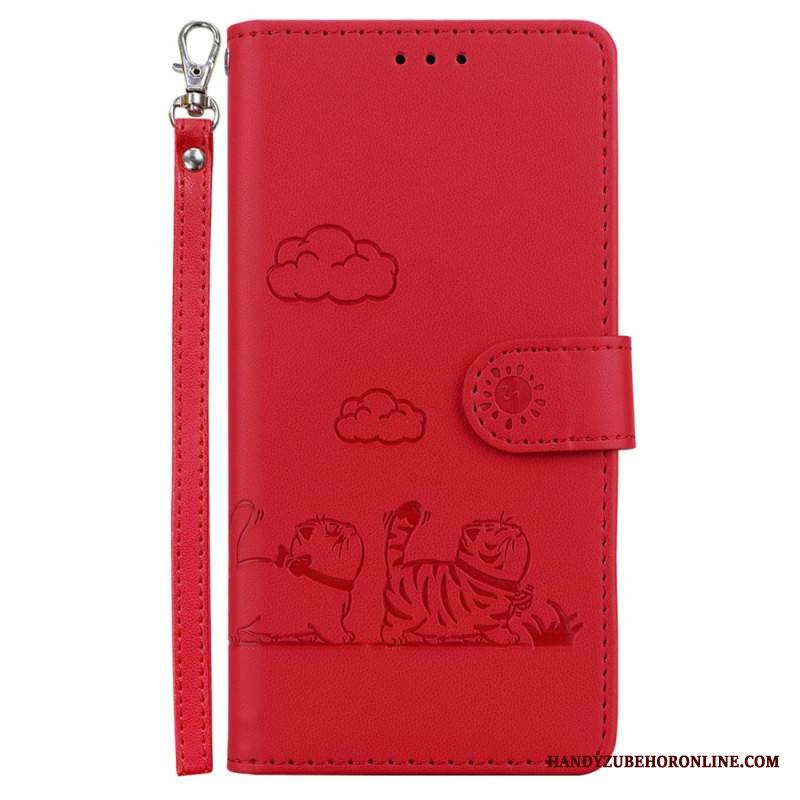 Kotelot Xiaomi Redmi Note 15 5g Puhelinkuoret Rfid-esto Ja Kissanpentukuvio