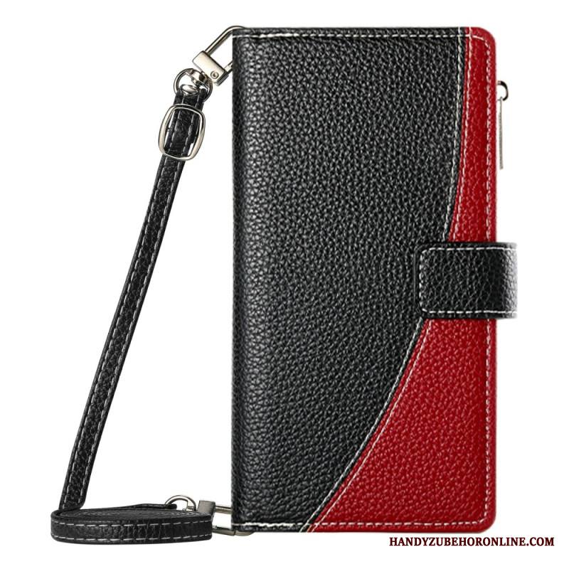 Kotelot Xiaomi Redmi Note 15 Pro 5g Kaksivärinen Hihna Ja Olkahihna Suojakuori