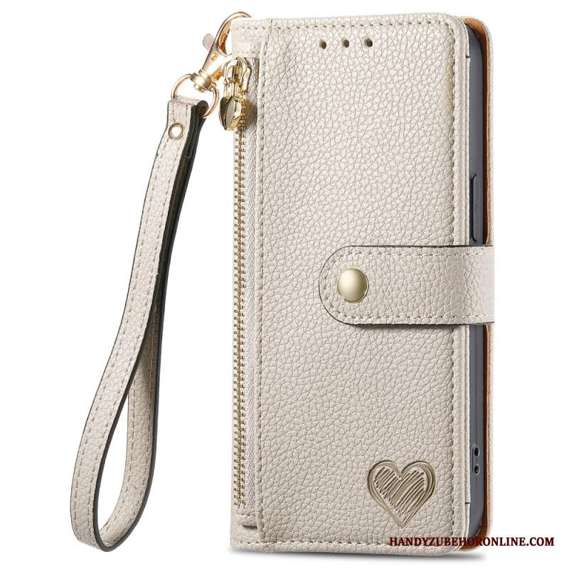 Kotelot Xiaomi Redmi Note 15 Pro Plus 5g Puhelinkuoret Rfid-suojattu Sydänkuvio