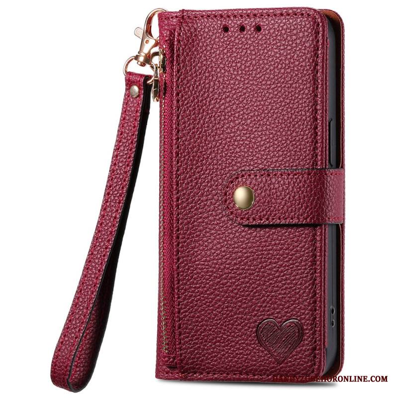 Kotelot Xiaomi Redmi Note 15 Pro Plus 5g Puhelinkuoret Rfid-suojattu Sydänkuvio