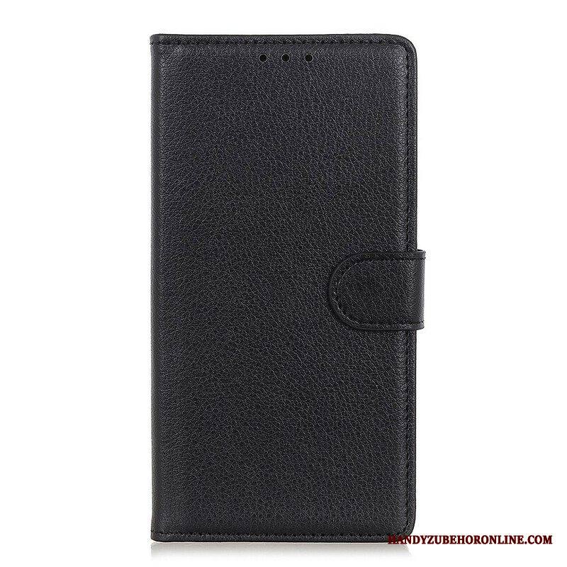 Kotelot iPhone 13 Mini Perinteinen Litchi Faux Leather