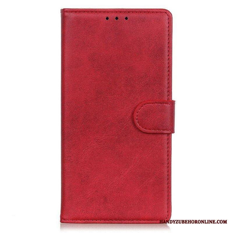 Kotelot iPhone 13 Mini Retro Mattanahkaefekti
