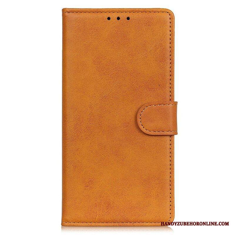 Kotelot iPhone 13 Mini Retro Mattanahkaefekti